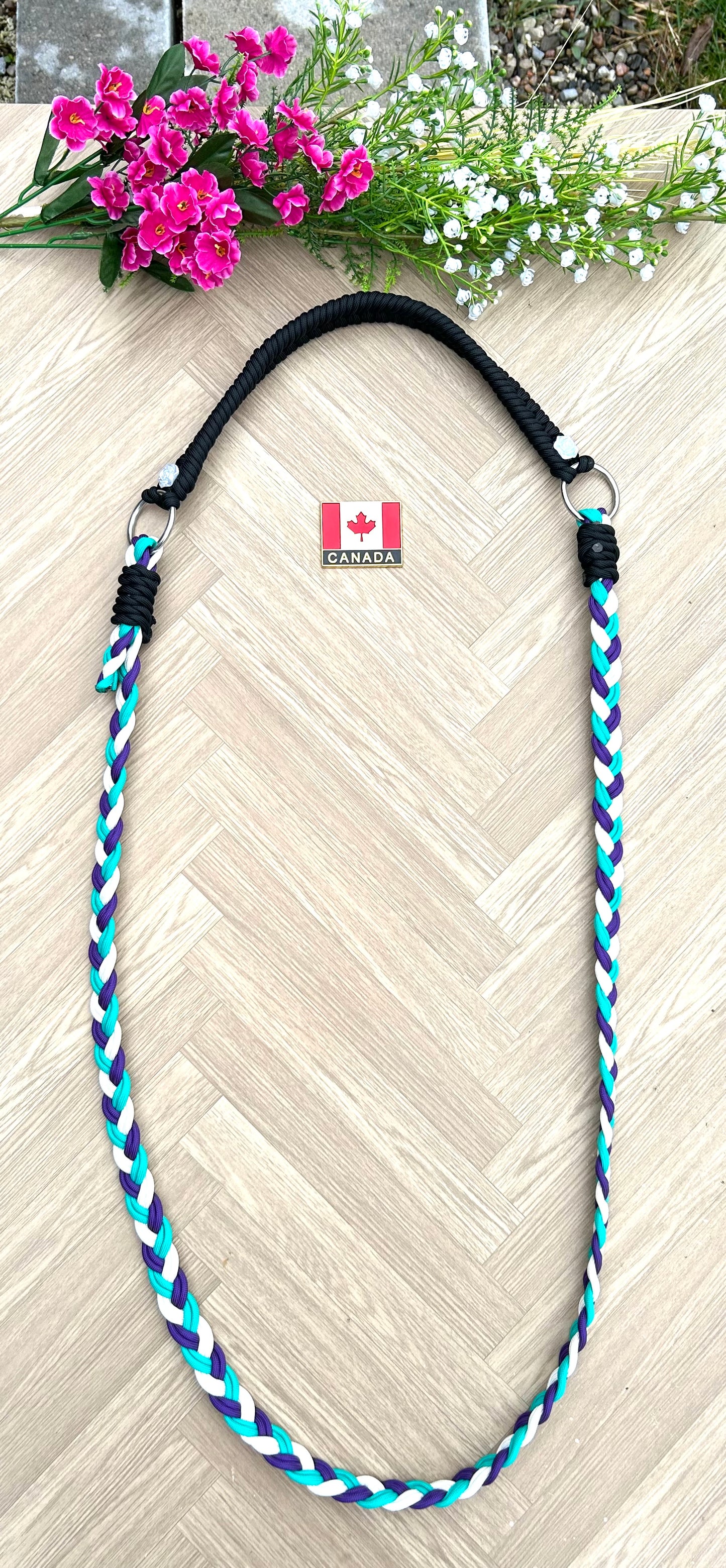 Neck Rope Blue/Purple/White