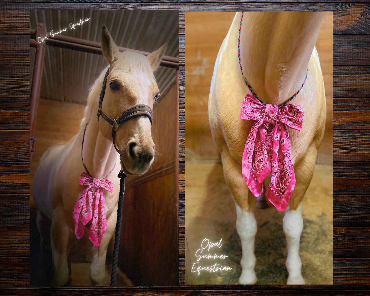 Red Bandana Bow