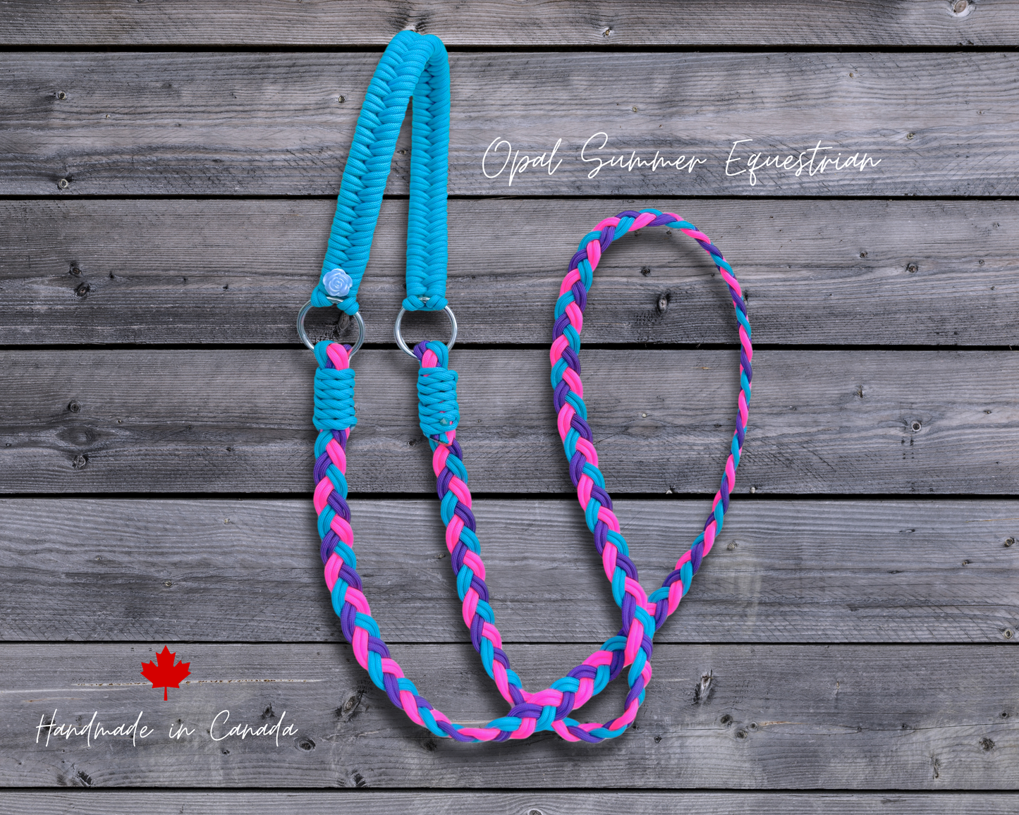 Neck Rope - Hot Pink/Purple/Blue